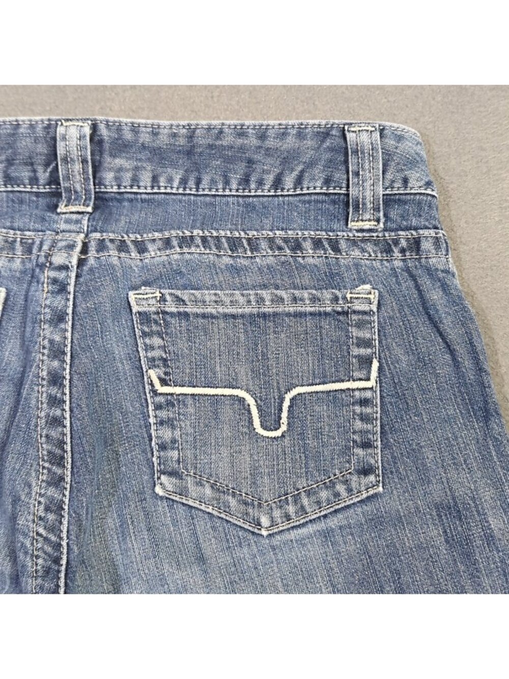 Kimes Ranch Jeans Women's 4x36 Blue Jolene Low Rise Bootcut Western Denim Rodeo